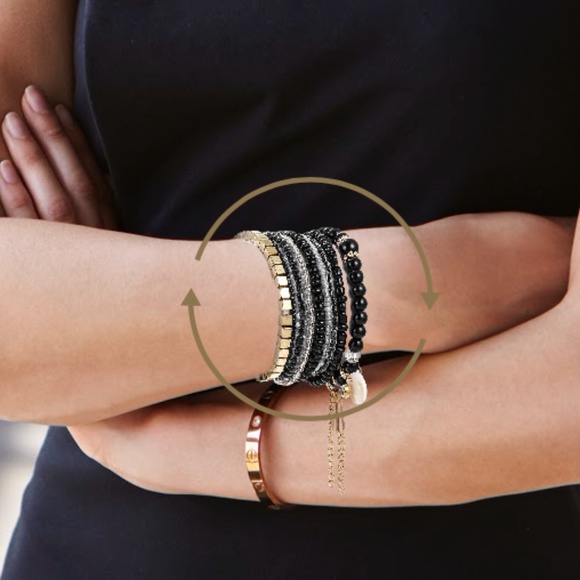 Boho Multilayer Natural Stone Crystal Set - Picture 5 of 5